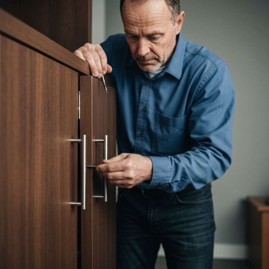 Cabinet Hardware Installation - Precision Handyman Work