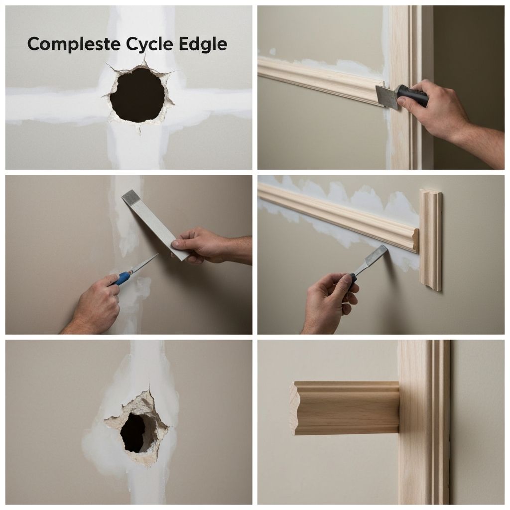 Home Repairs - Drywall and Trim Restoration