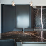 House remodeling specialists can turn an old kitchen into a futuristic one using modern materials
